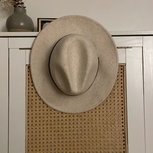 Free people Whyte leather band felt hat